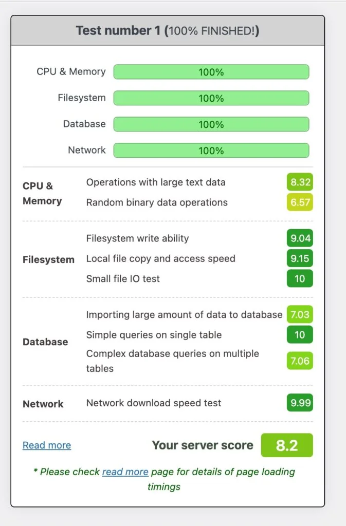 WordPress benchmark on Hetzner ARM server
