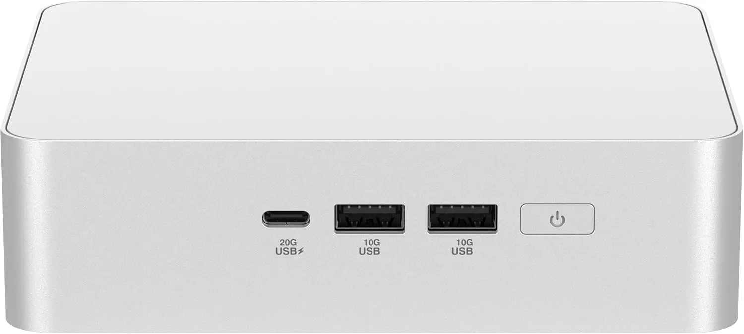 ASUS NUC 15 Pro+ Mini PC — Intel Core Ultra 5 225H quiet professional home server