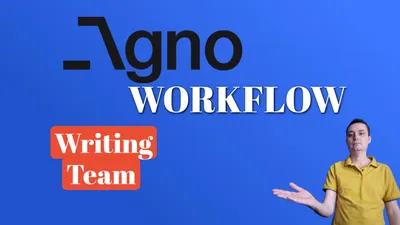 Crafting Beginner-Friendly Tech Articles with Agno Workflows and Streamlit