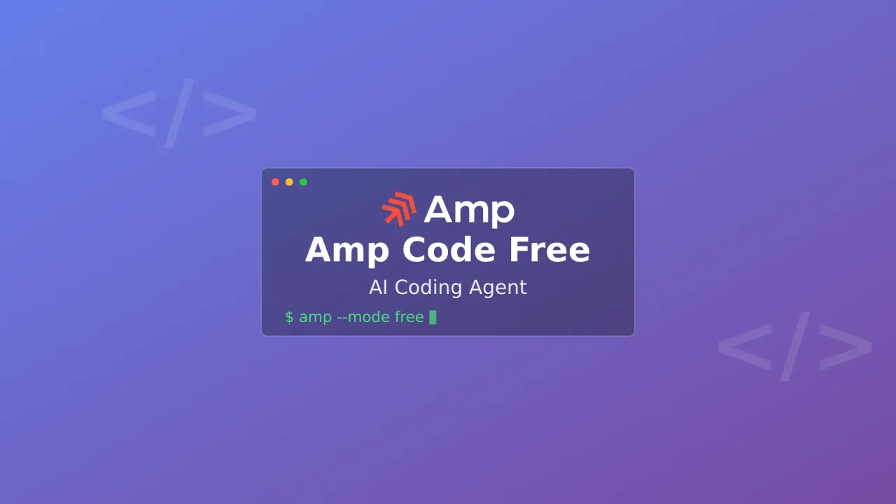 Amp Code Free: The AI Coding Agent That Works in Your Editor