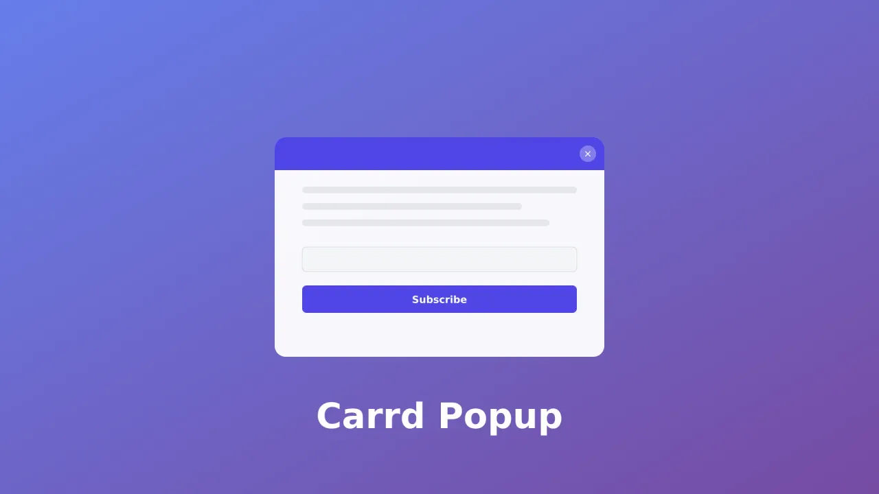 Carrd Popup Modal: How to Add One to Your Site (2026)