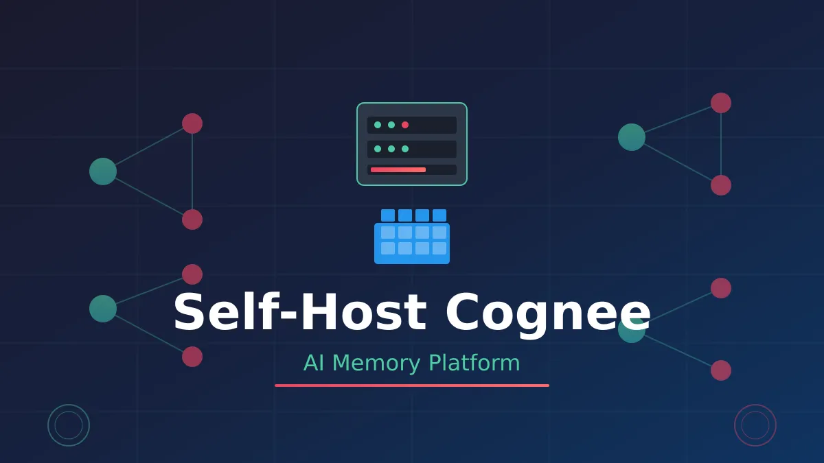 How to Self-Host Cognee with Dokploy or Docker Compose