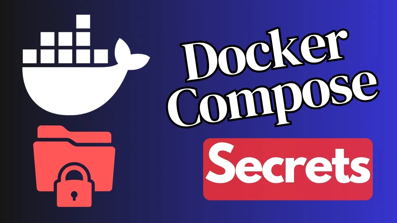 Diagram comparing Docker Compose secret file mounts with encrypted Docker Swarm secrets