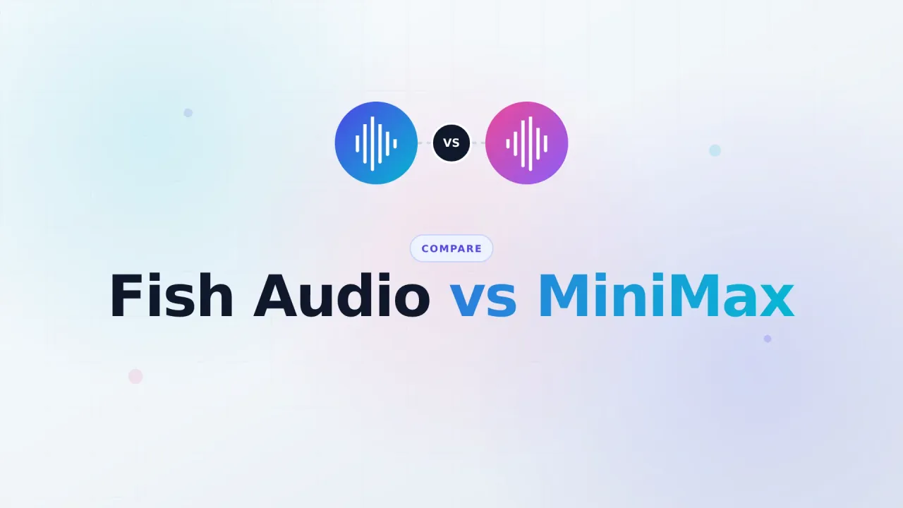Fish Audio vs MiniMax 2026: ¿Qué Herramienta de Voz IA Gana?