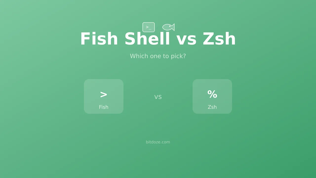 Fish Shell vs Zsh - Which Should You Choose?