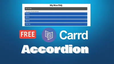 Cómo Añadir un Desplegable de FAQs Tipo Acordeón a Carrd.co (Código Gratis)