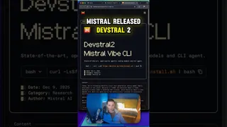 Mistral DevStral 2: FAIL vs. SUCCESS 🤯