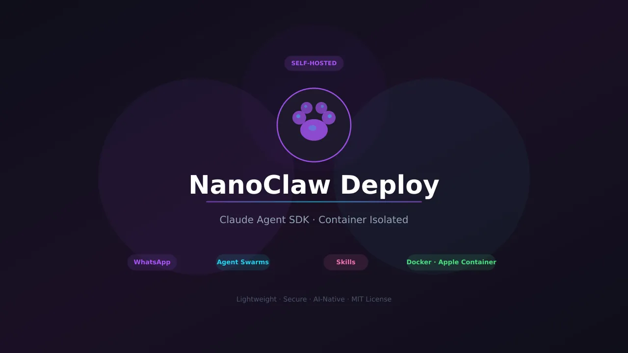 NanoClaw Deploy Guide: Container-Isolated Claude Agent on Your VPS