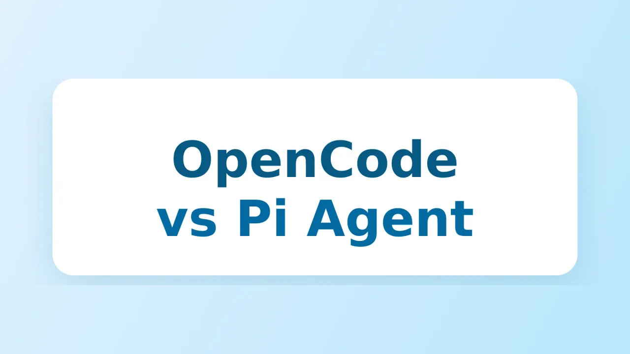 OpenCode vs Pi Agent: ¿Cuál Agente de Codificación en Terminal Deberías Usar?
