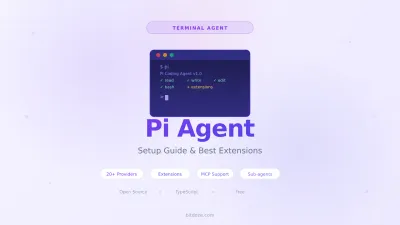 Pi Coding Agent Setup Guide: Install, Configure Models, and Best Extensions