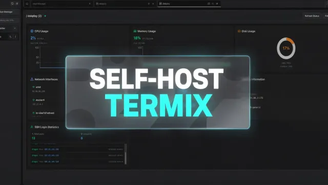 Termix Self-Hosted SSH Manager and Server Hub