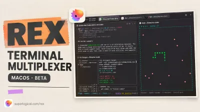 Superlogical Rex: Ghostty's Creator Rethinks the Terminal Multiplexer