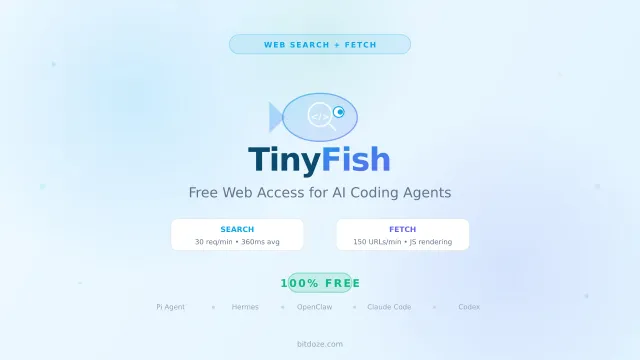 TinyFish: API de Busqueda Web y Fetch Gratuita para Tus Agentes de Codificacion con IA