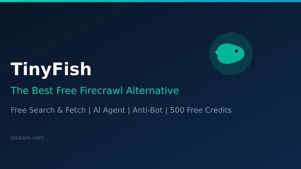 TinyFish: The Best Free Firecrawl Alternative for AI Agents in 2026