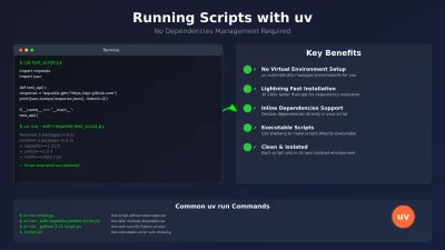 Running Test Scripts with uv: No Dependencies Management Required