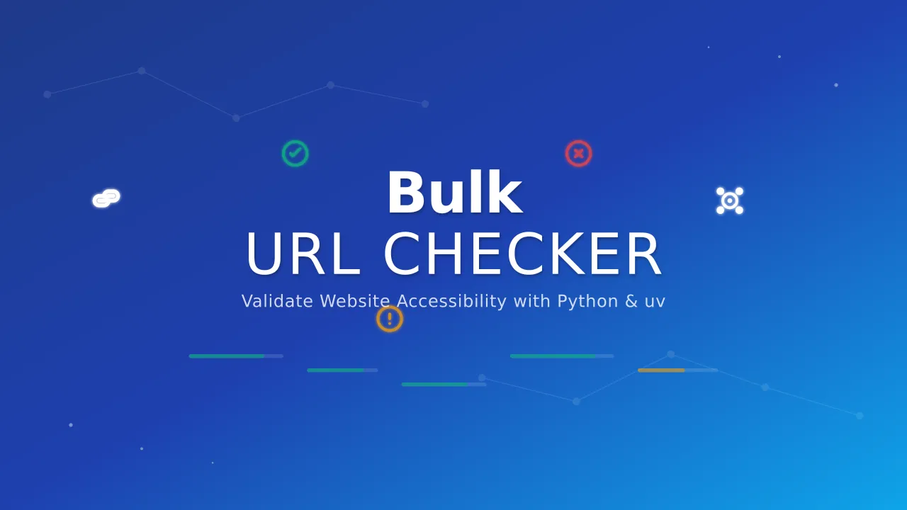 Bulk URL Checker with uv: Validate Website Accessibility in Python